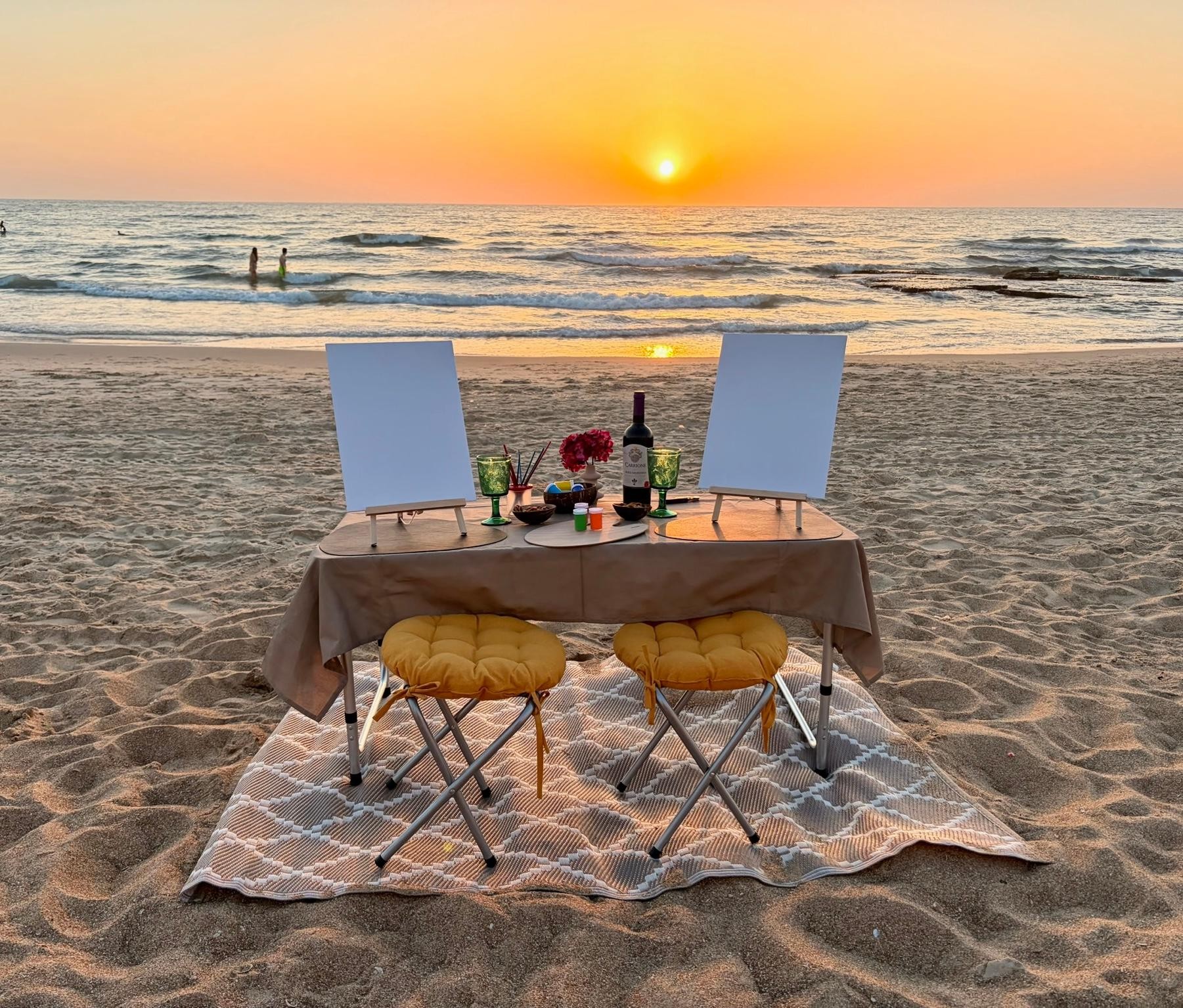 Tel Aviv: Sunset, Art & Local Wine on the Beach 2