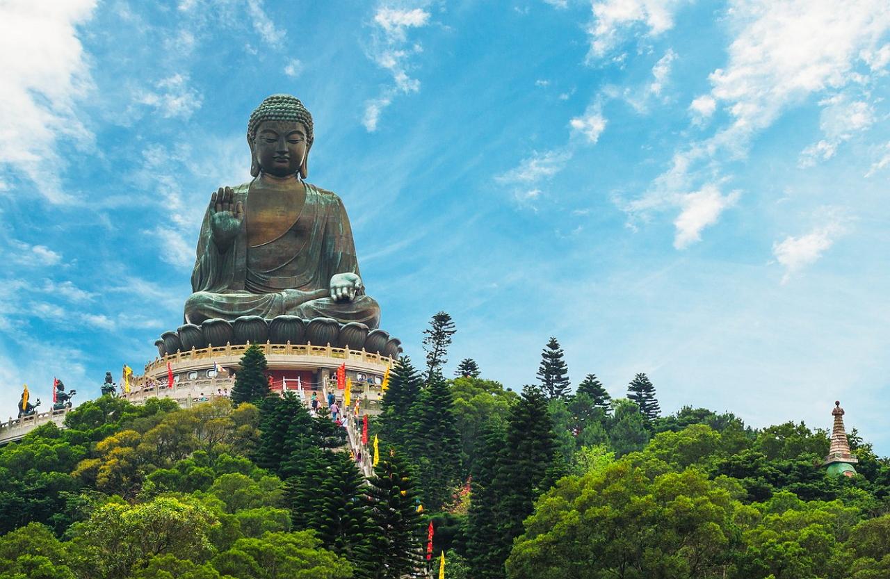 Ngong Ping 360 cable car fast lane ticket with hotel pick up 3