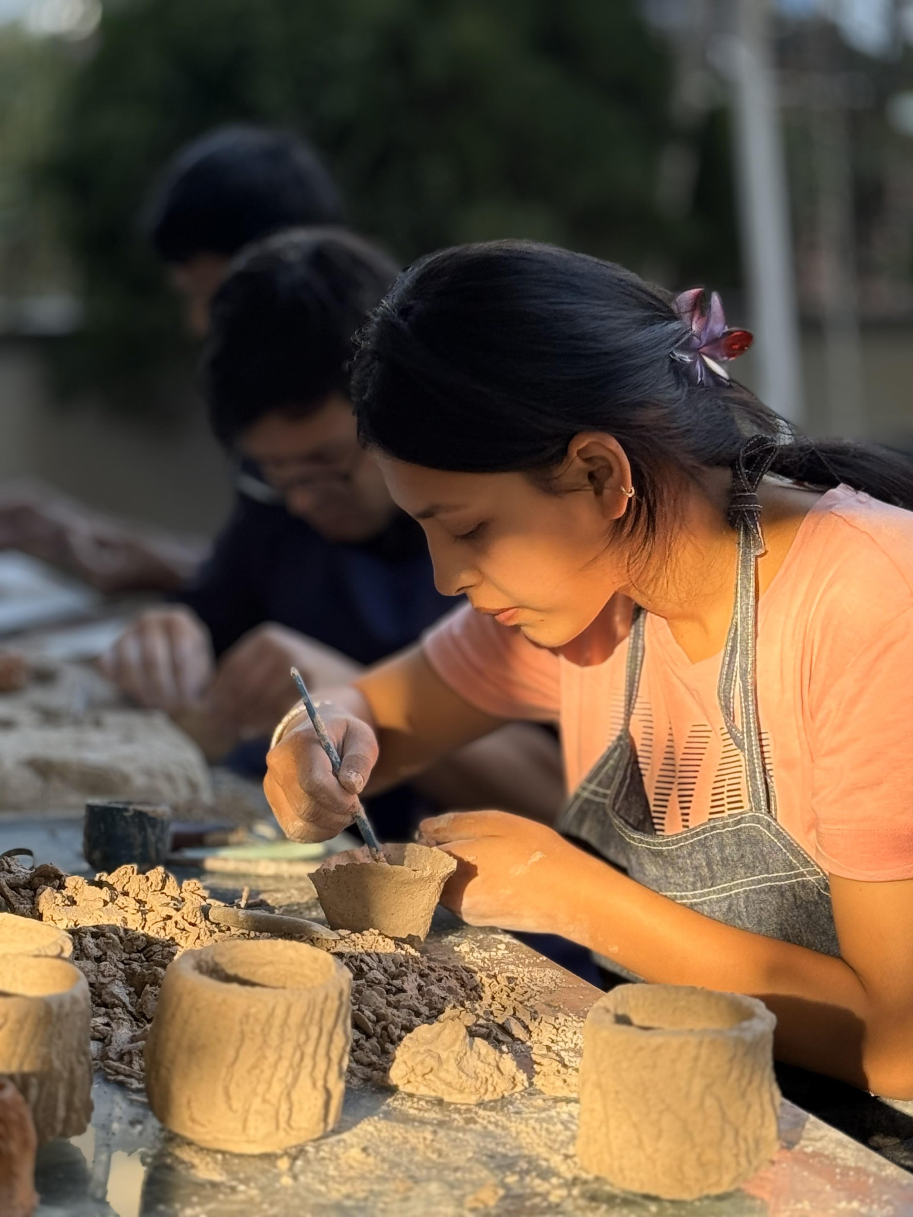 Kathmandu: Pottery Workshop with Firing Services 2