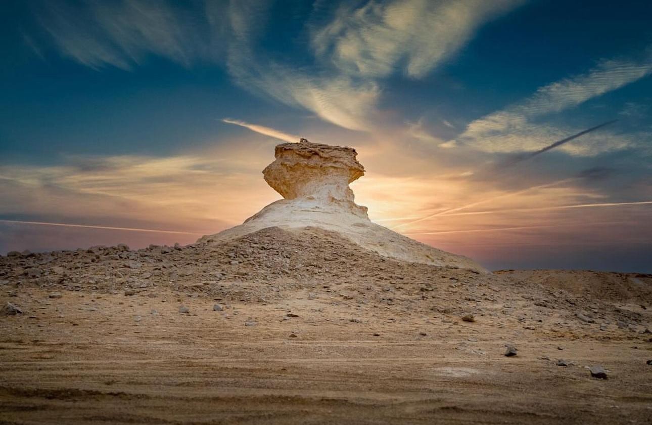 Doha: West Coast Qatar Tour, Sculptures, Camel Racing track 2