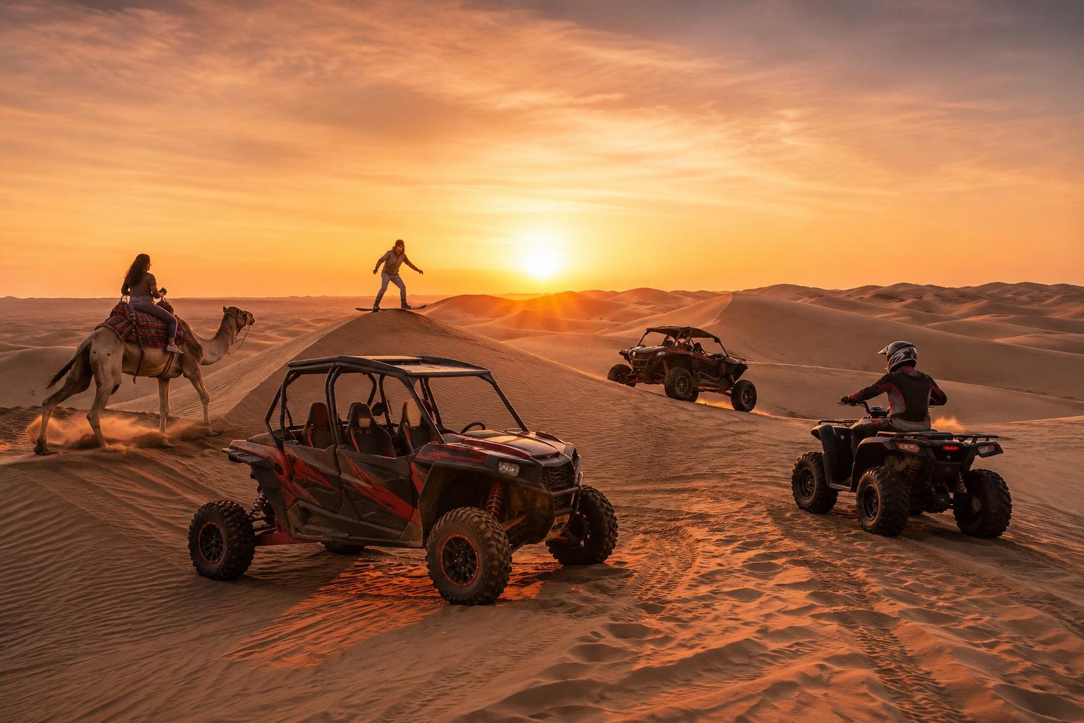 Doha: Desert Safari to the Inland Sea with Timing Options