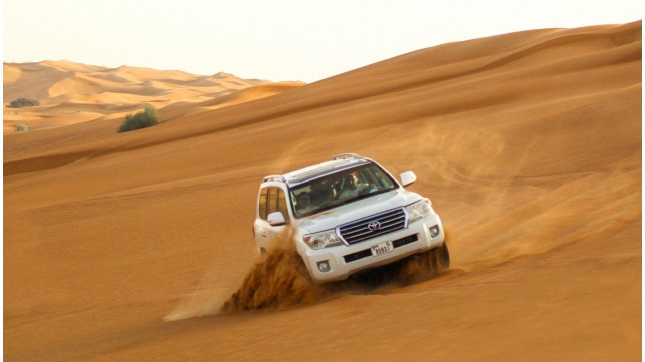 Qatar: Desert Safari with ATV, Camel Ride & Sandboarding 3
