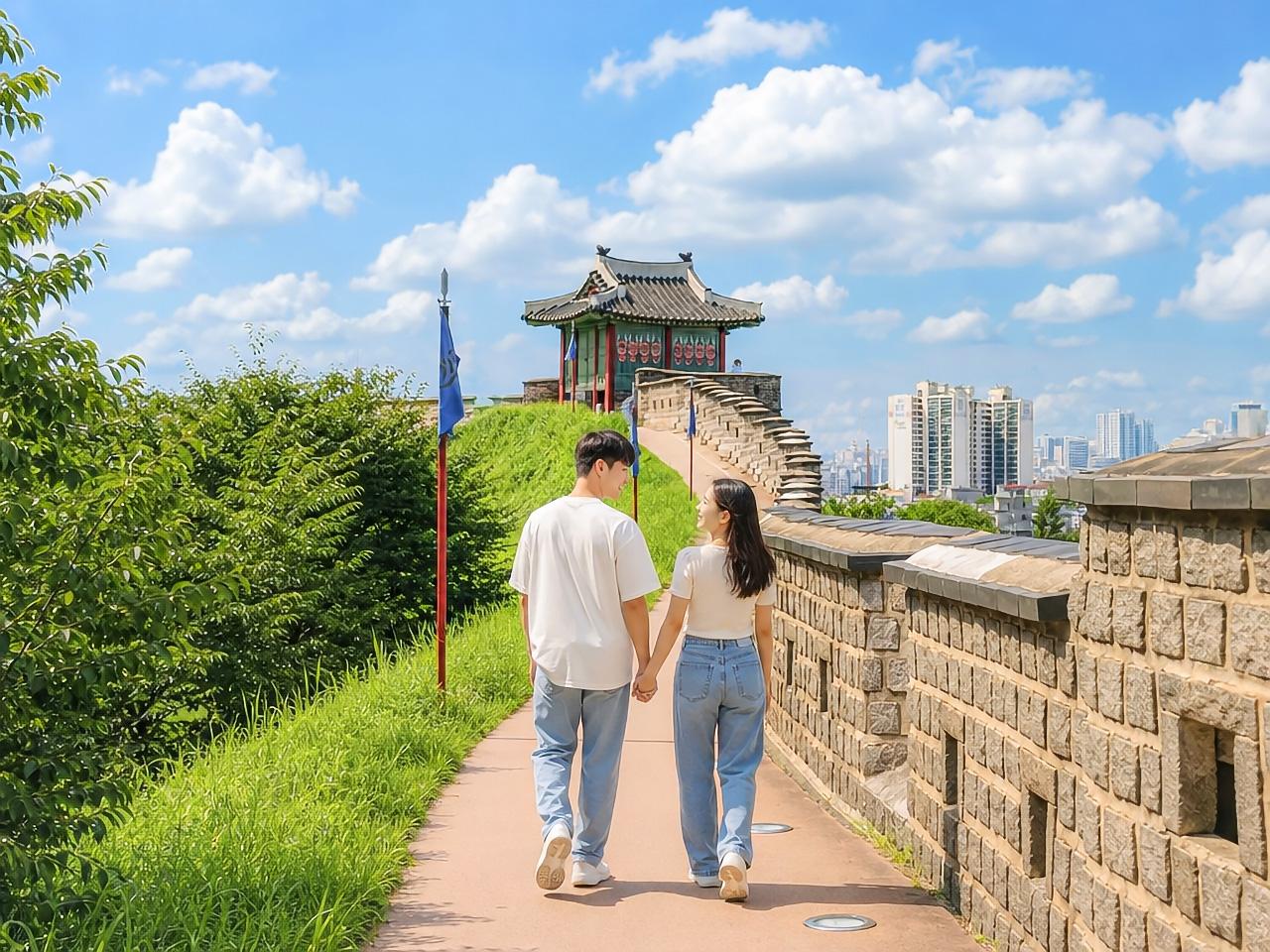 Seoul: Jangtaesan, Starfield Library, & Suwon Day Trip