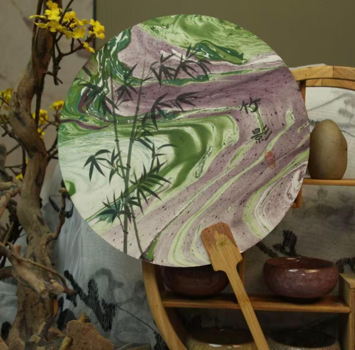 Lacquer-Fan Hand-Painting Workshop
