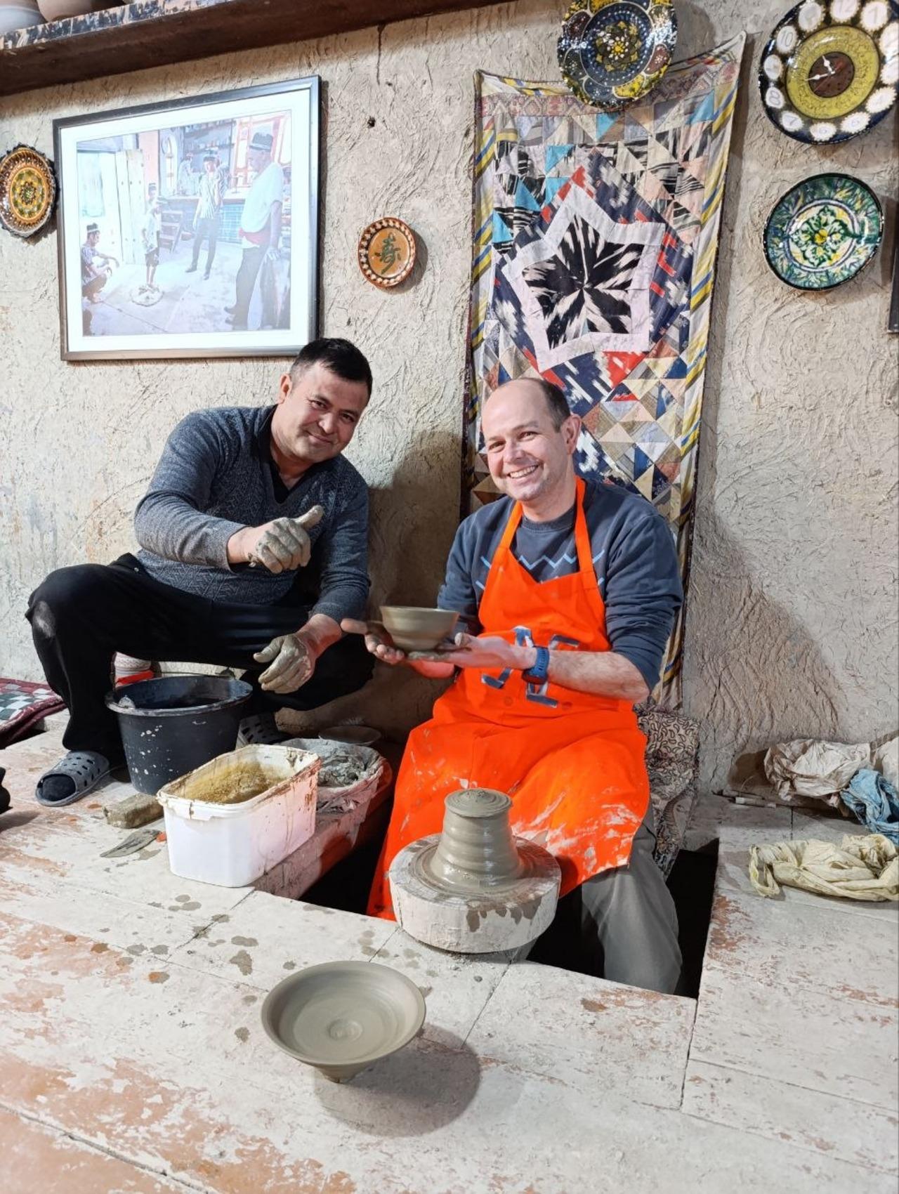 Bukhara: Transfer to Gijduvan Pottery Workshop 3