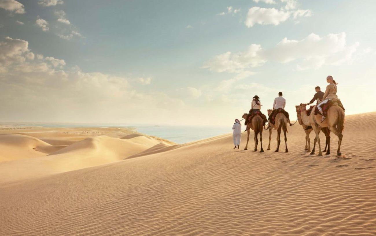 Doha: Camel Ride Adventure in the Qatari Desert