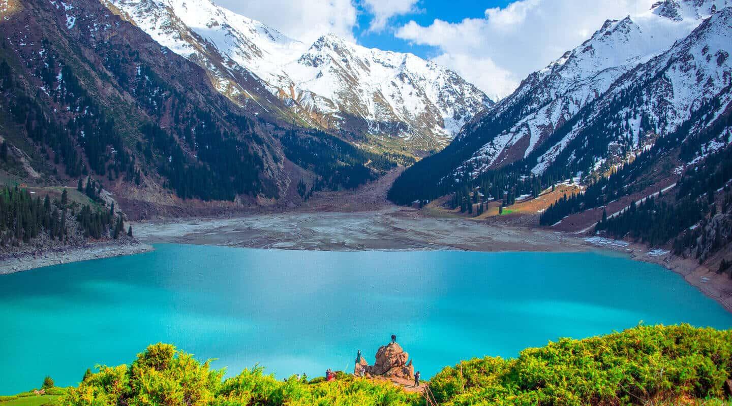 Big Almaty Lake, Ayusai Waterfall & Falcon Farm Experience