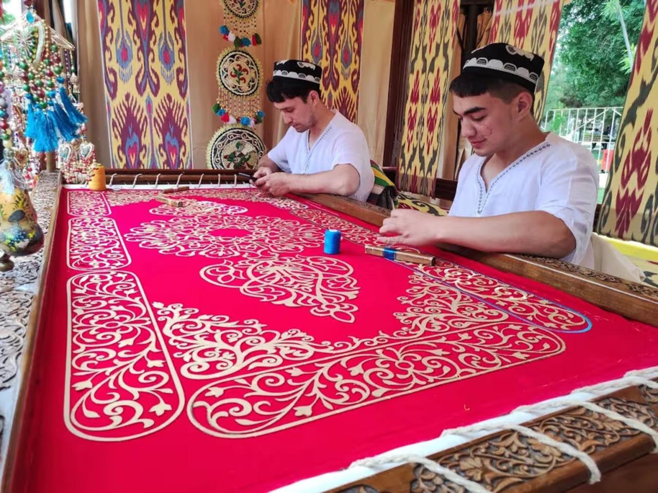 Samarkand: Hands-On Gold Embroidery Class with an Artisan 3