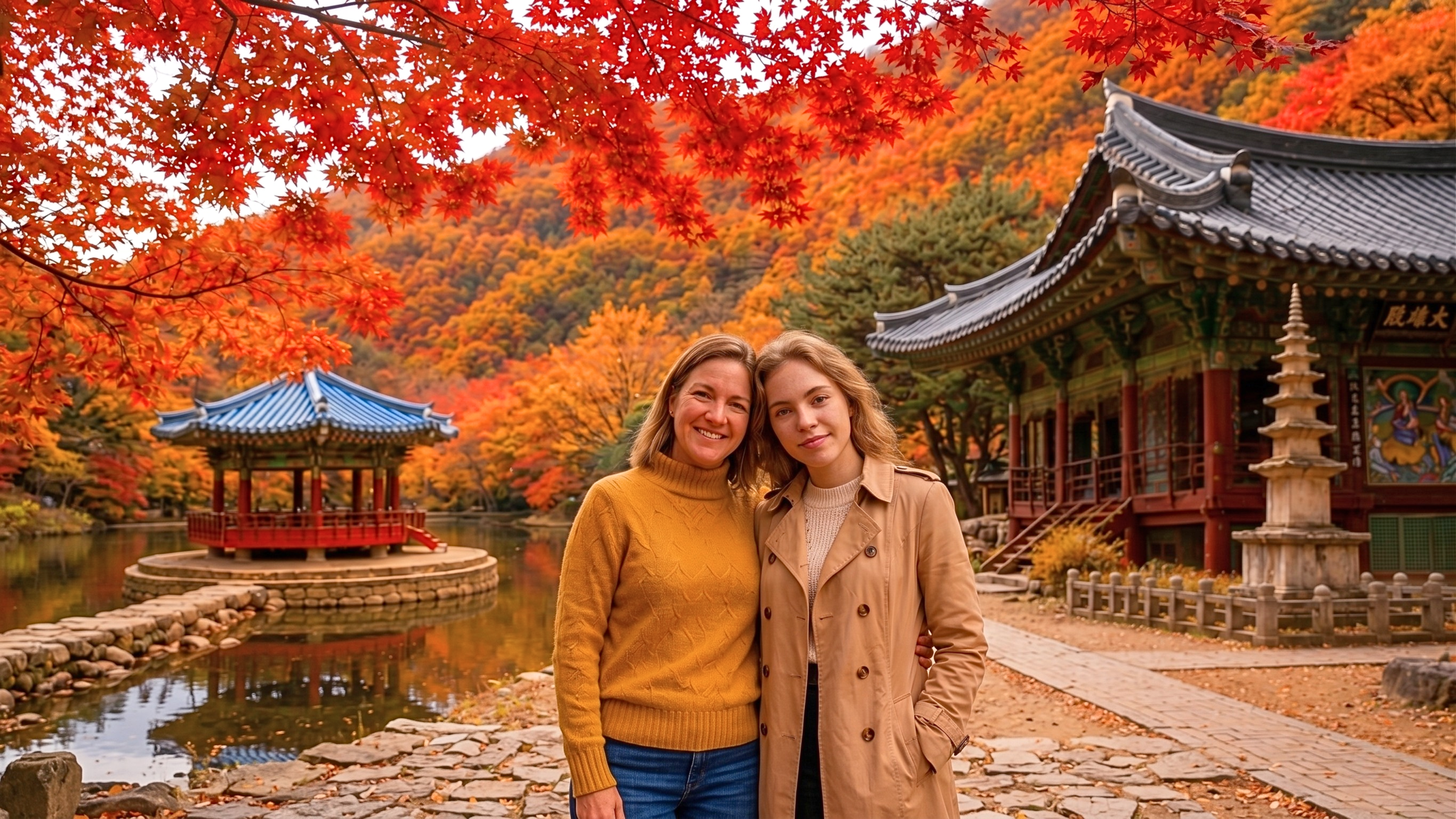 Naejangsan Autumn Foliage Day Tour from Seoul or Busan
