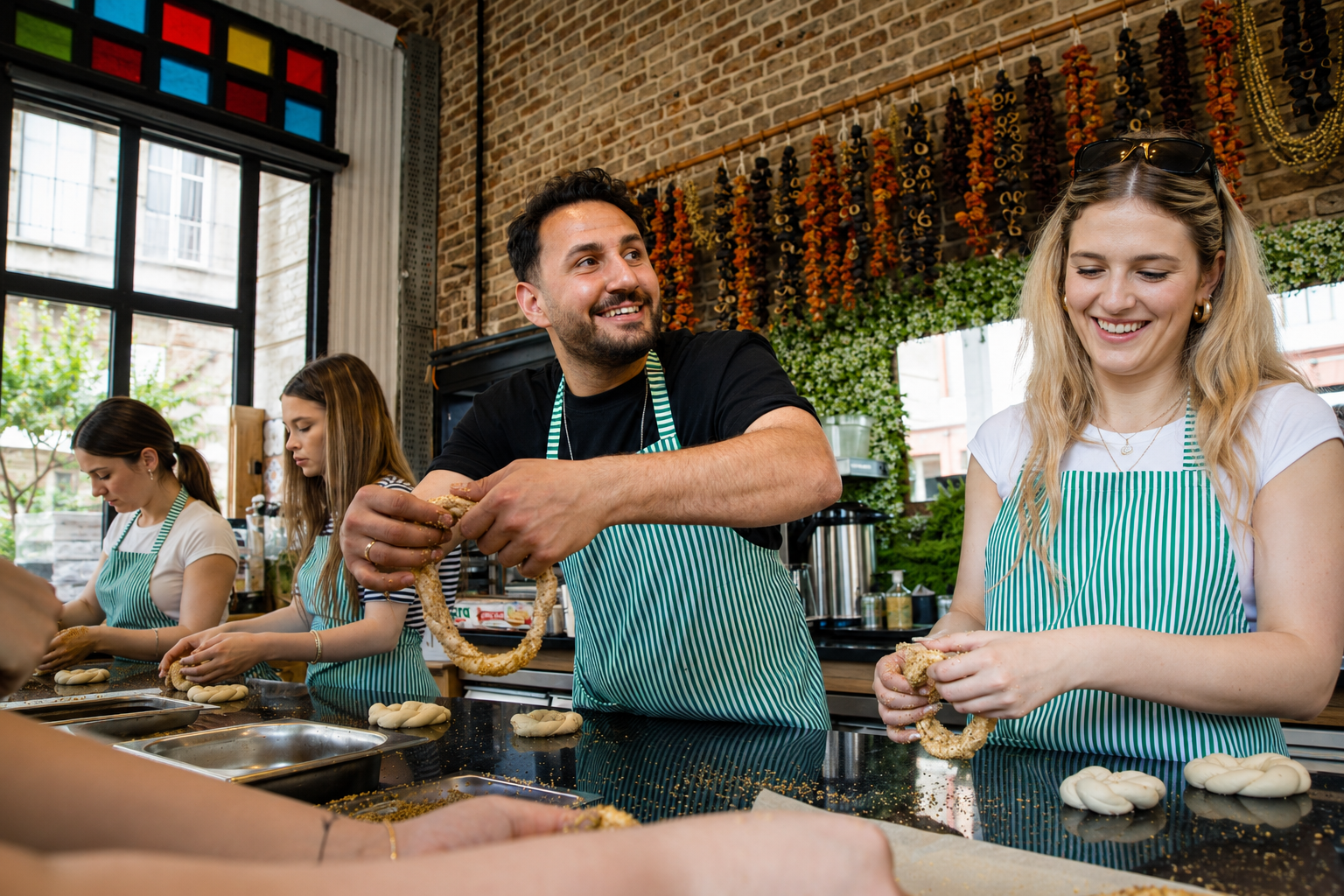 Istanbul: Traditional Simit & Breakfast Cooking Class 2