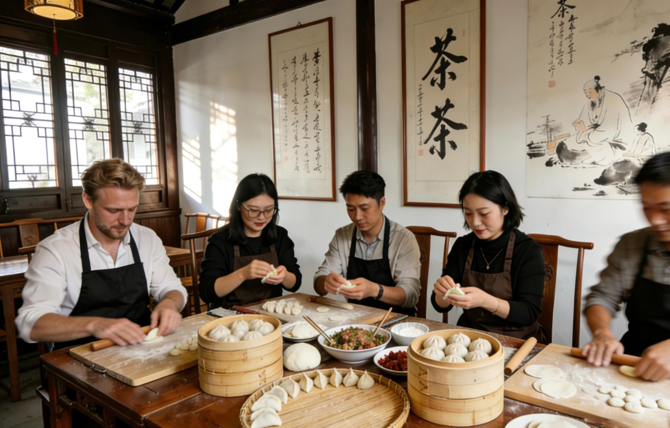 【ChinaGem】Shanghai:Xiaolongbao Cooking Class with Instructor 2