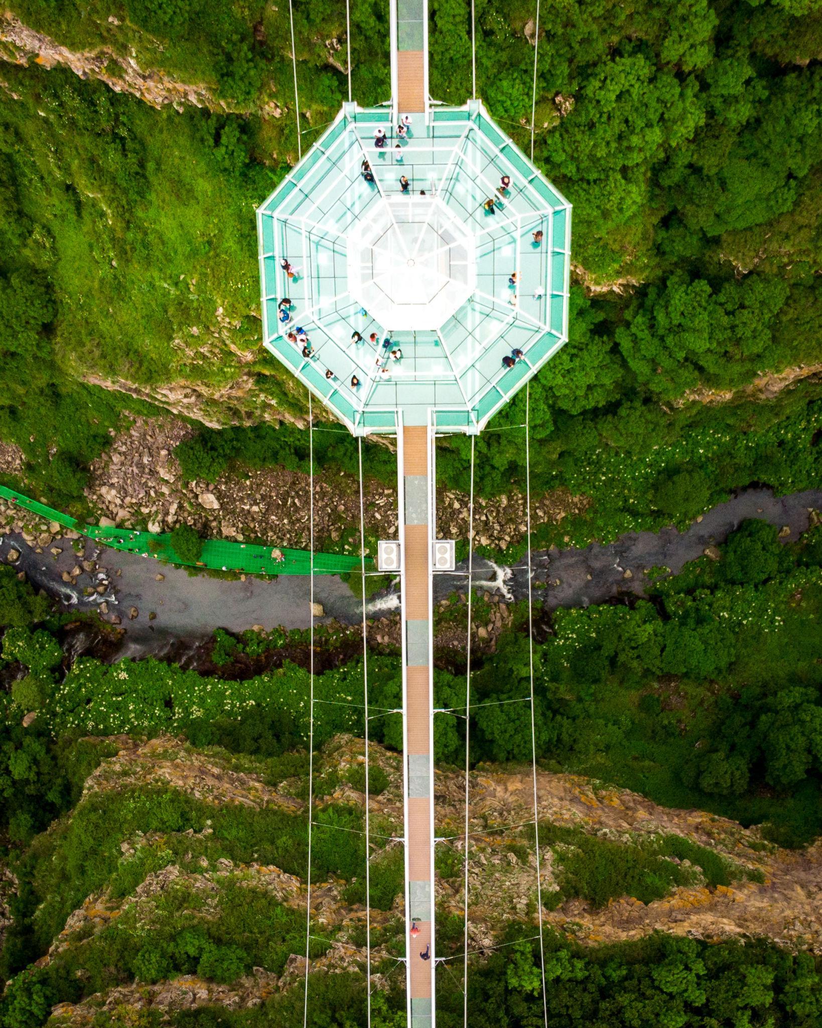 Tbilisi: Dashbashi Canyon, Diamond Bridge, Asureti village 2