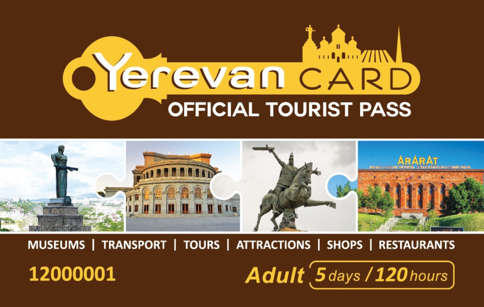 Yerevan: 5-Day City Pass