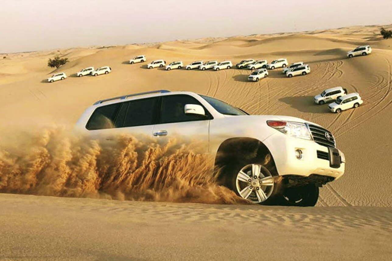 Doha: Desert Safari, ATV, Camel Ride, Falcon & Sandboarding 3