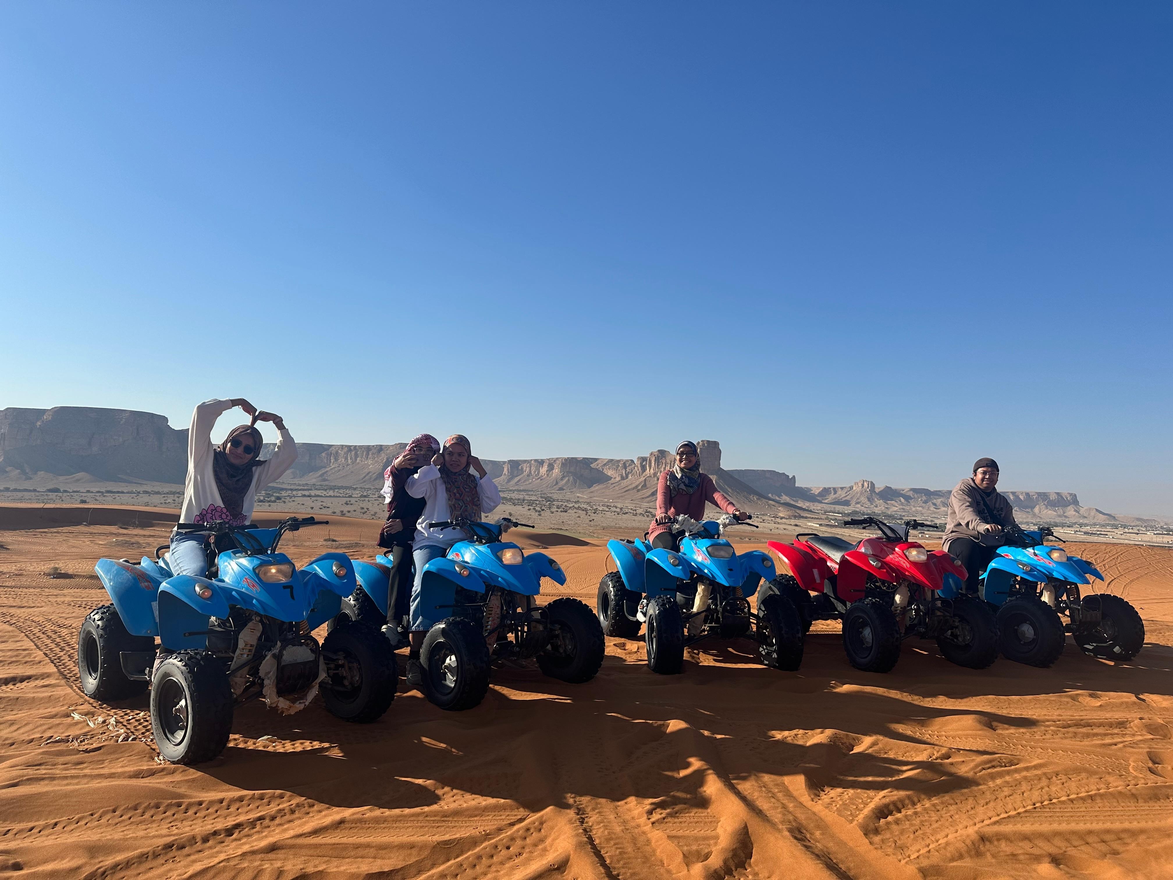 Riyadh: Red Sand Dunes Camel Ride & Quad & Sandboarding Adventure 2