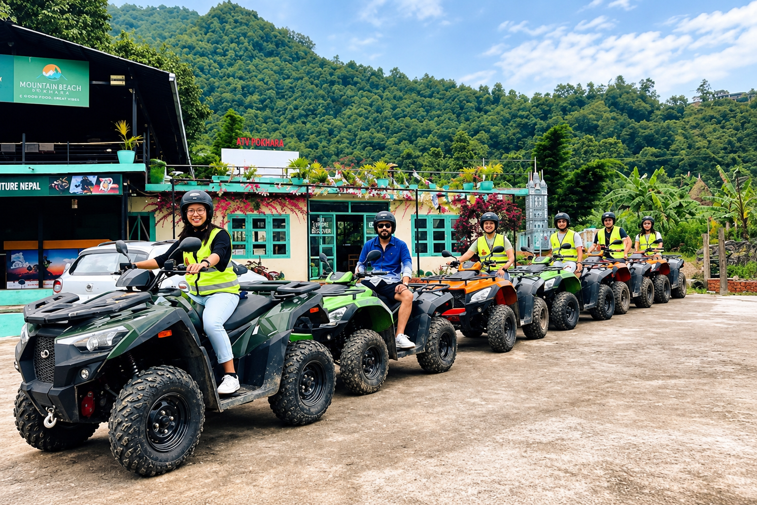 From Pokhara: Private Off-Road ATV Tour to Sarangkot 3