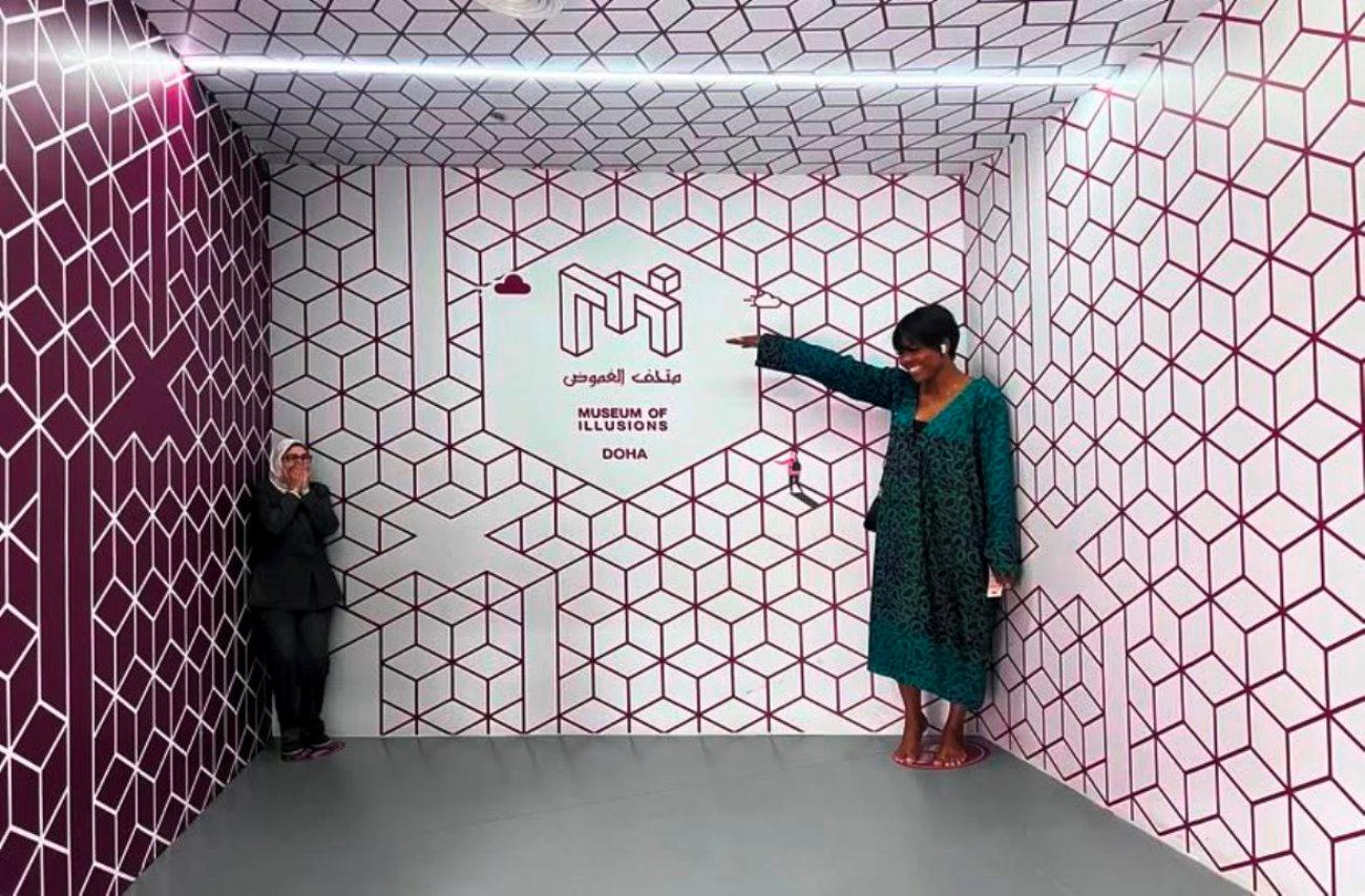 Doha: Family-Friendly Museum of Illusions Visit with Entry 3