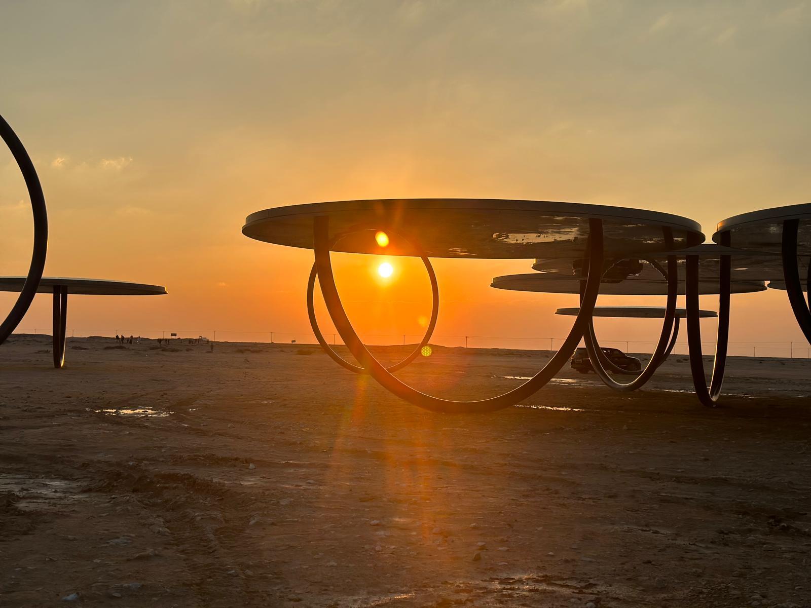 Doha: Al Zubarah fort, Al Khor,purple island+Olafur Eliasson 3