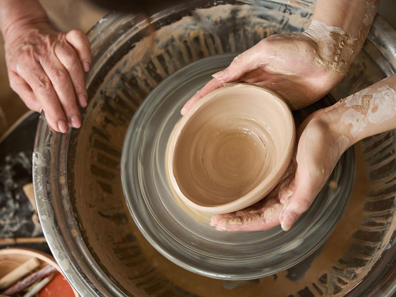 Muscat: Pottery Wheel Experience
