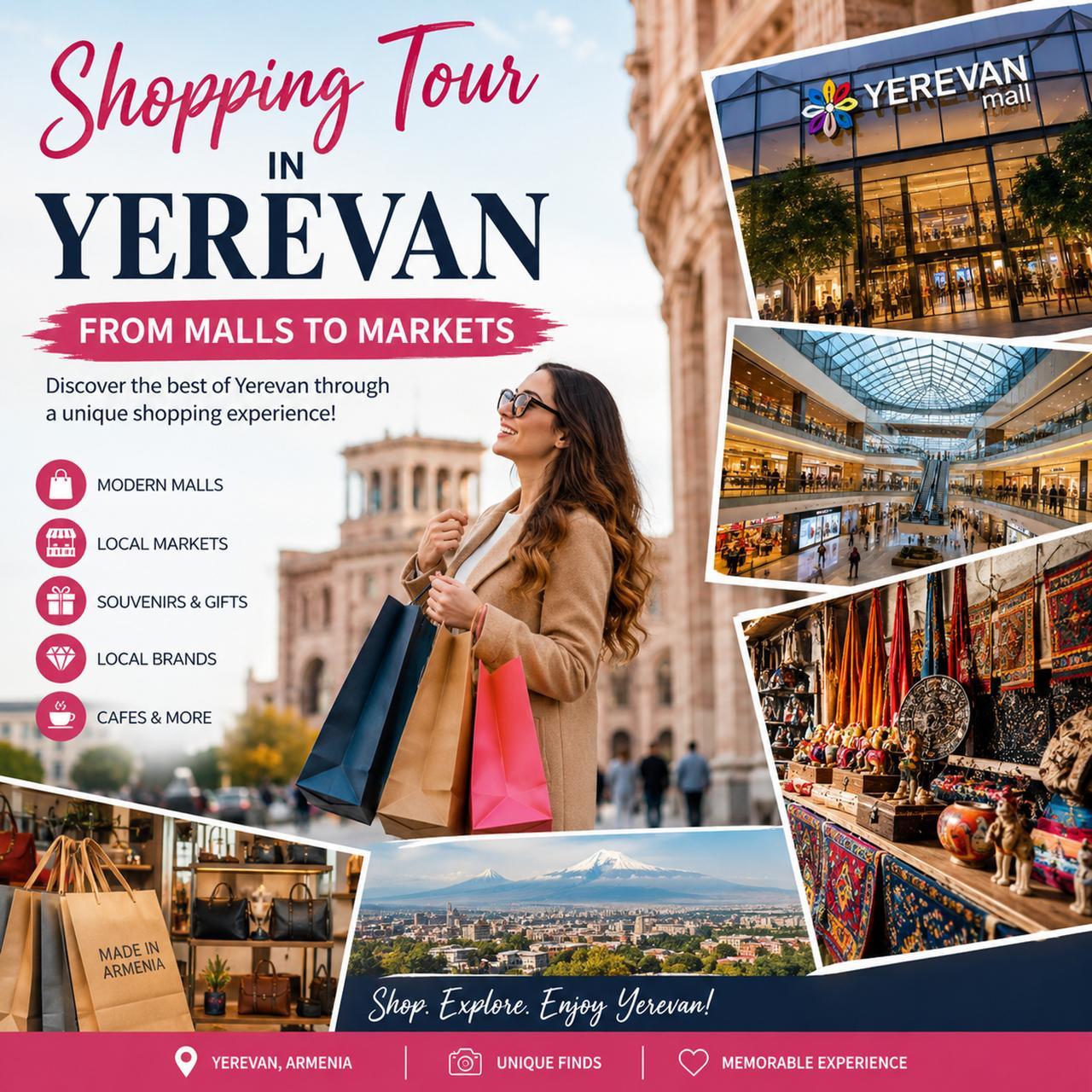 From Markets to Malls: Yerevan Shopping Tour 2