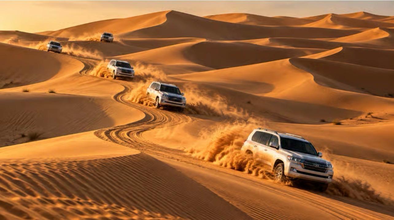 Qatar Sunrise, Sunset Desert Safari Tour With All Activities