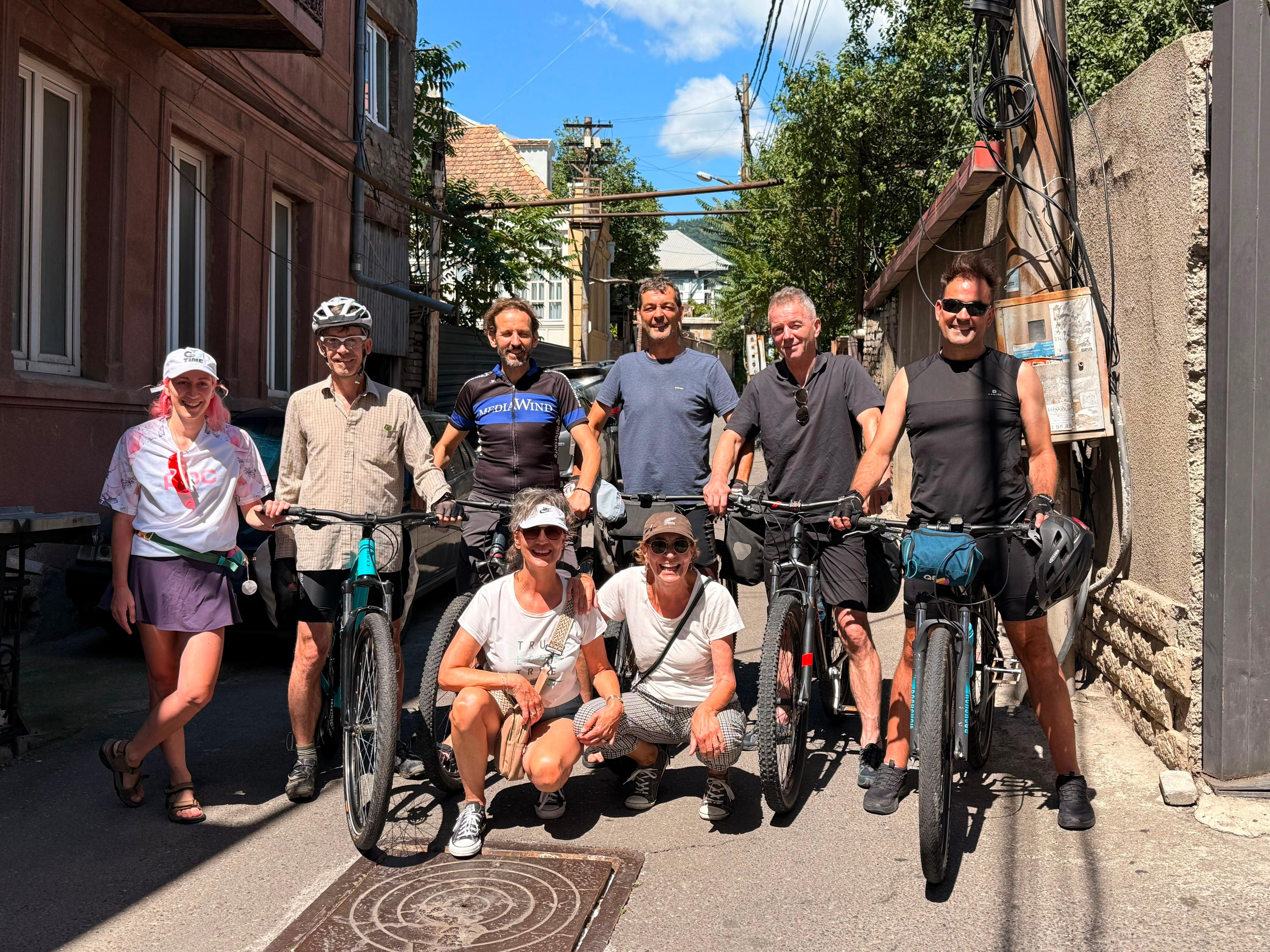 Tbilisi Private Bike Tour: Peace Bridge, Old Town & Sameba 2