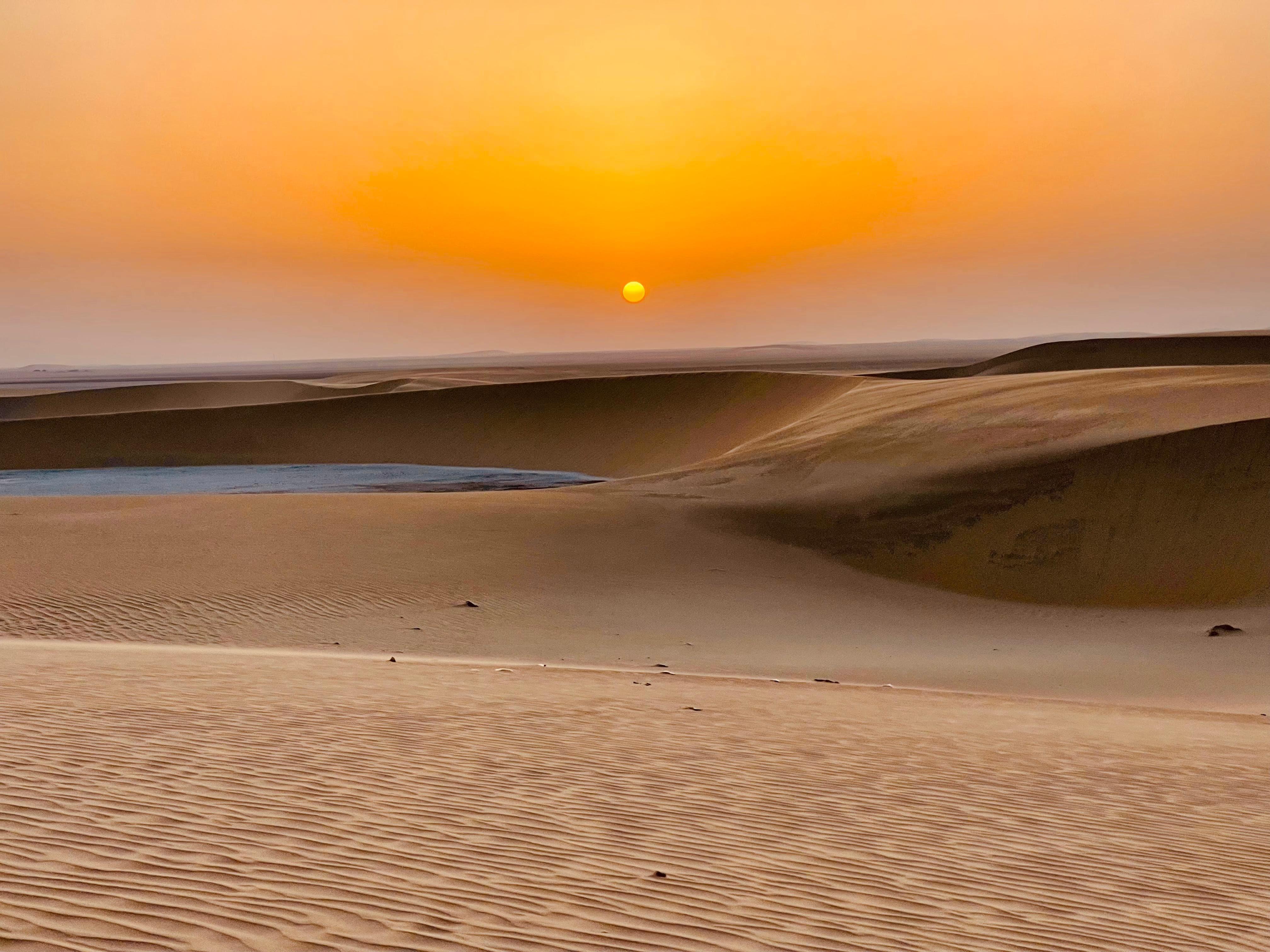 Doha: Desert Safari Sunrise Tour/Sunset Tour