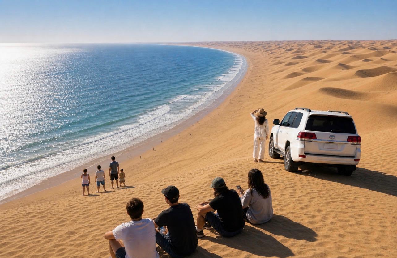 From Doha: 4WD Desert Excursion to Khor Al Adaid Inland Sea