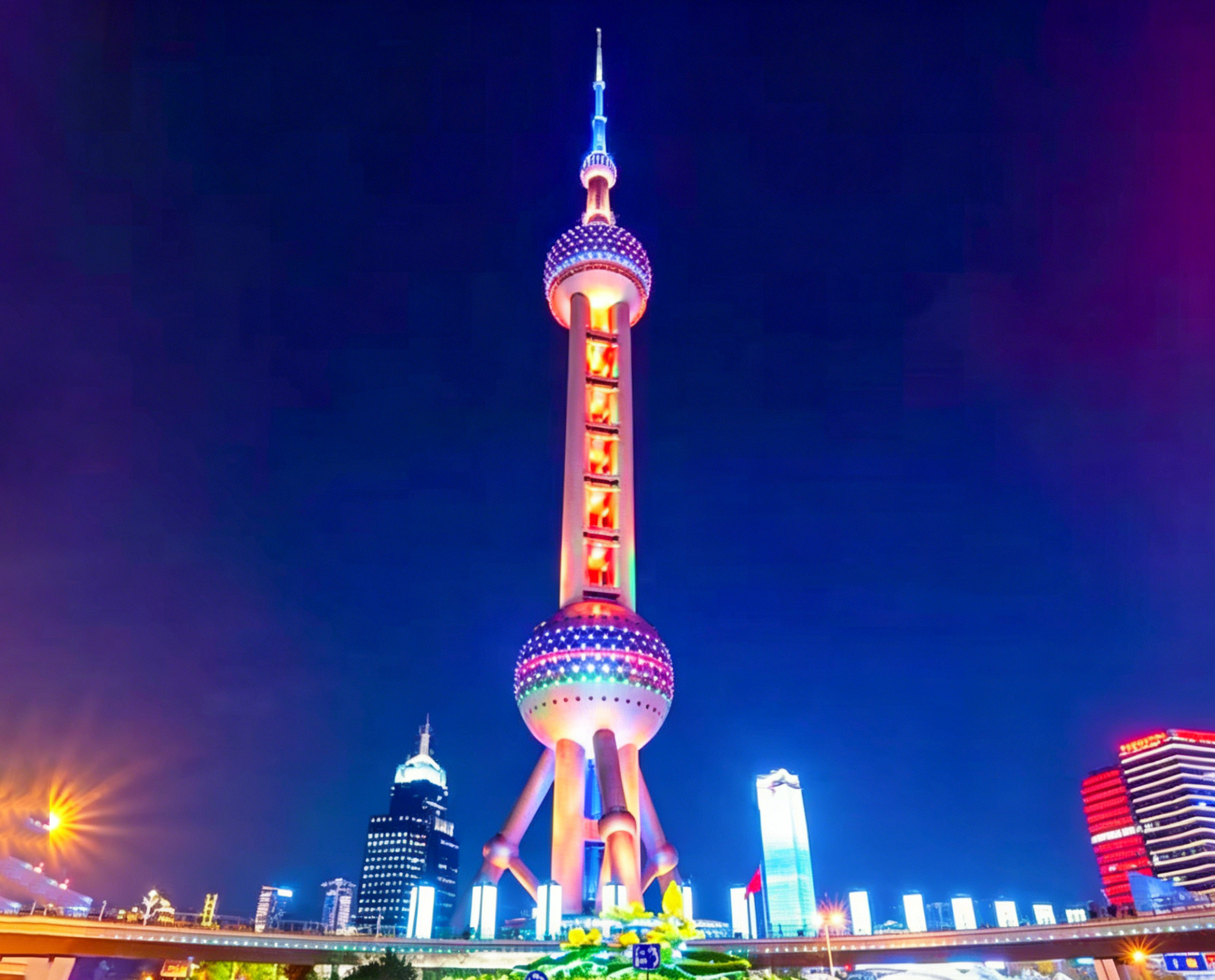 Shanghai Oriental Pearl Tower Ticket Buffet and Fast Pass