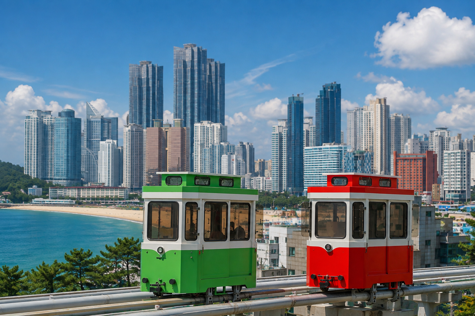 Busan Highlights: Small Group, Hotel Pickup & Sky Capsule