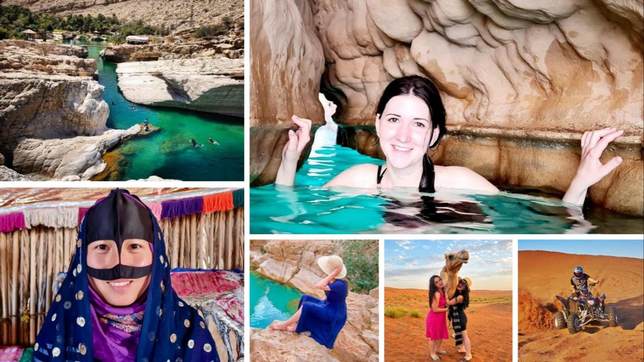 From Muscat: 3-Day Wadi and Desert Adventure with Camp Stay