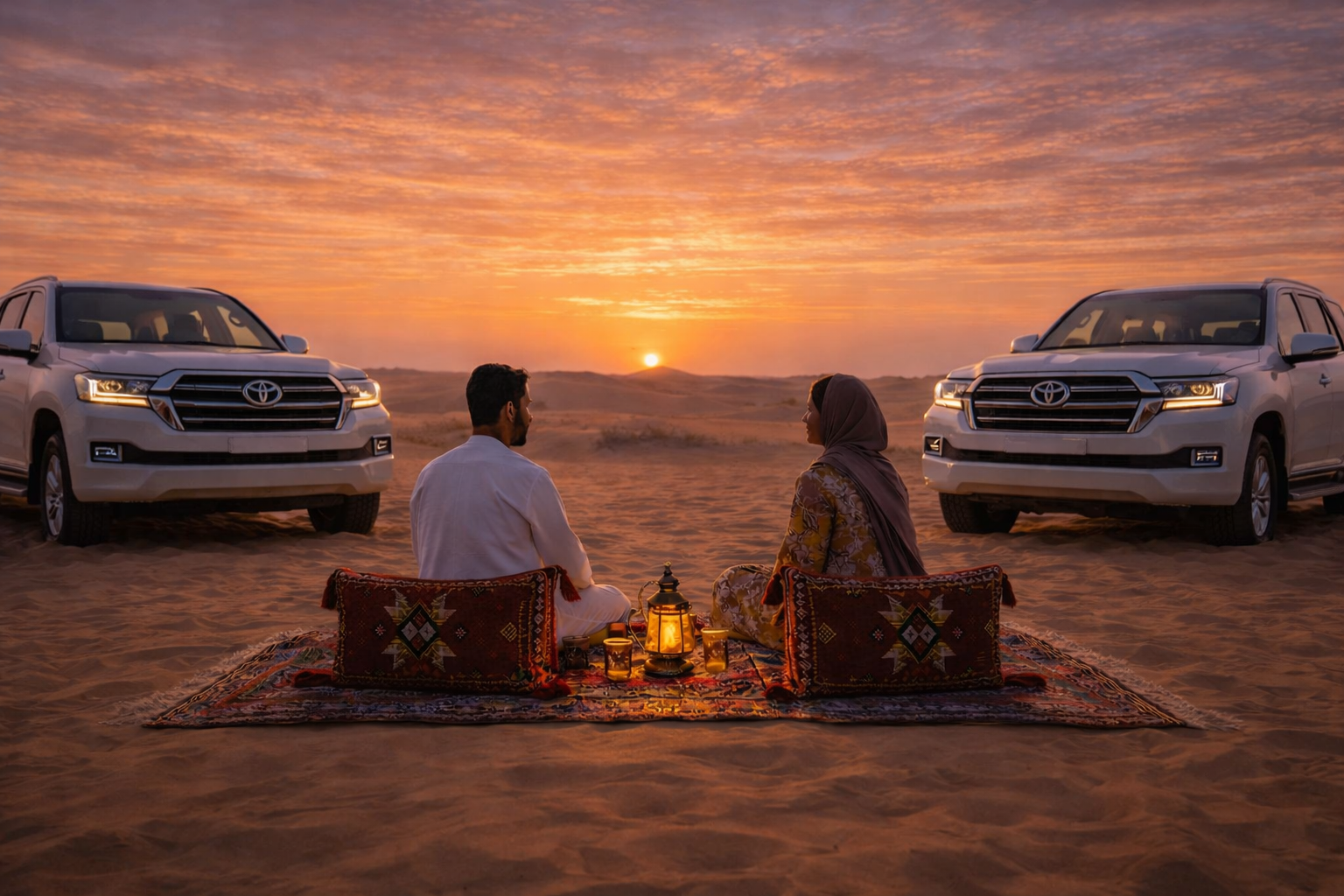 Doha: Desert Safari with Arabic Picnic & Inland Sea Tour 2