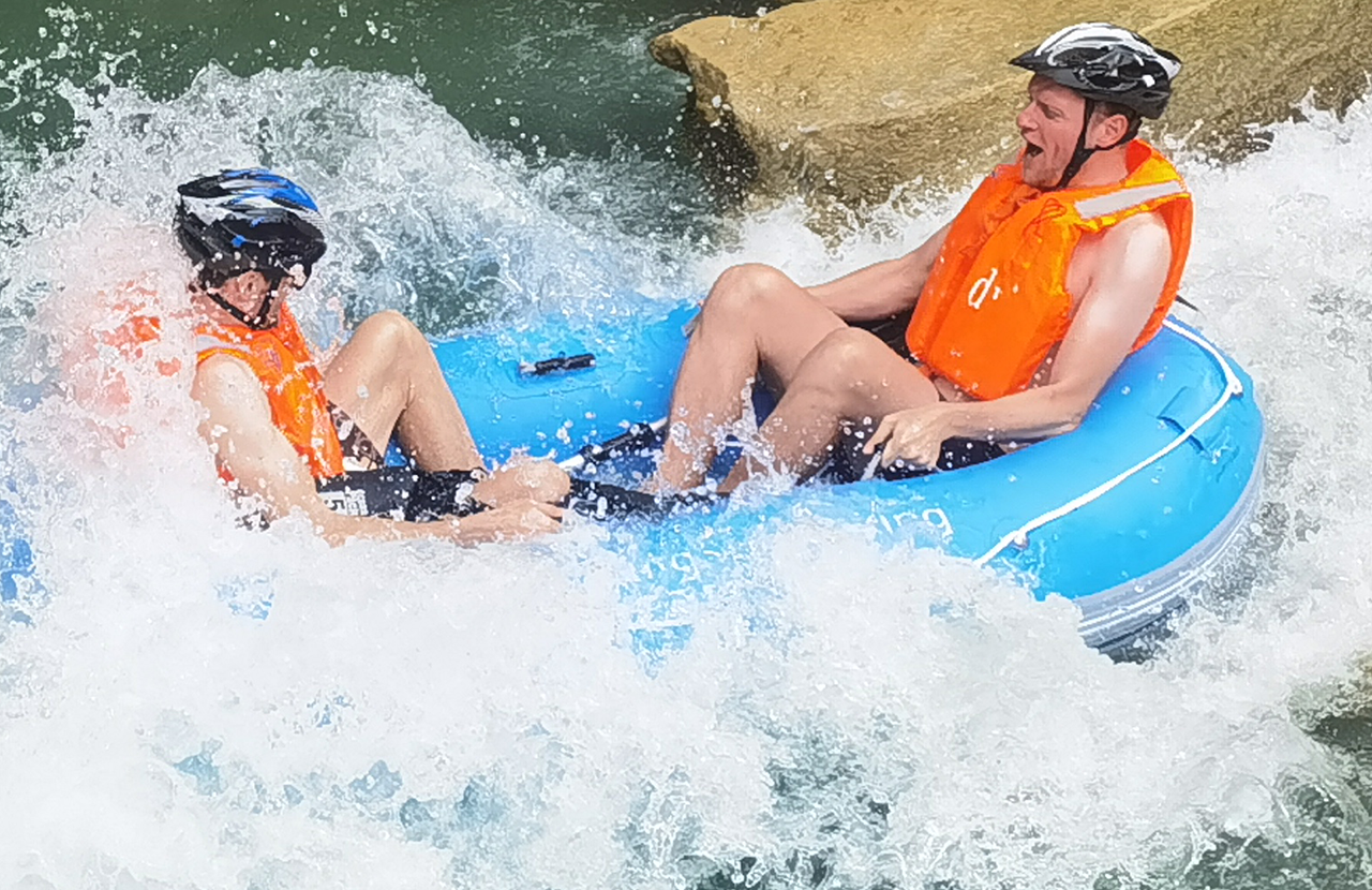 Luang Prabang: Kuang Si Waterfall Jungle Rafting