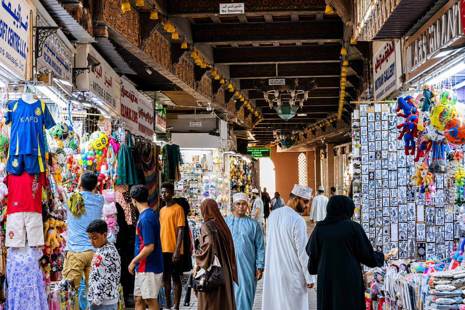 Muscat: Private Shopping Tour with Hotel Pickup