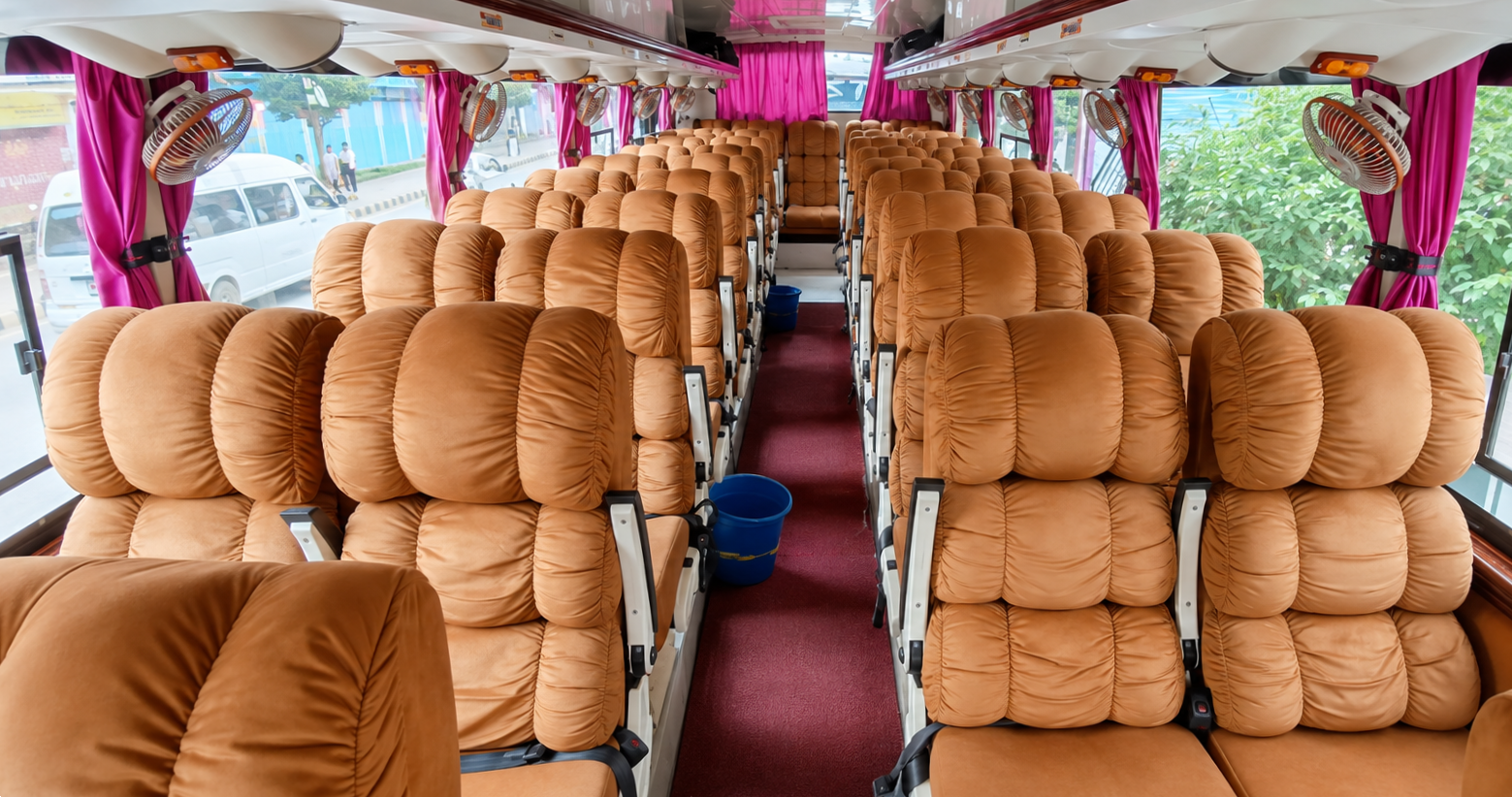 Kathmandu: Bus Ticket to Chitwan Luxury Sofa Seat 3