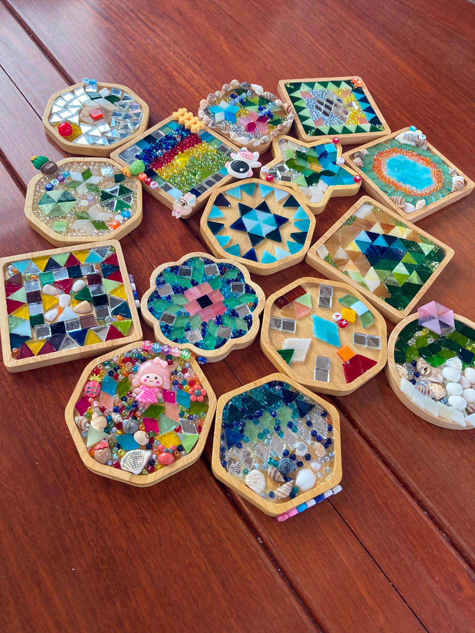 Hong Kong: Mosaic Coaster-Making Workshop at art village