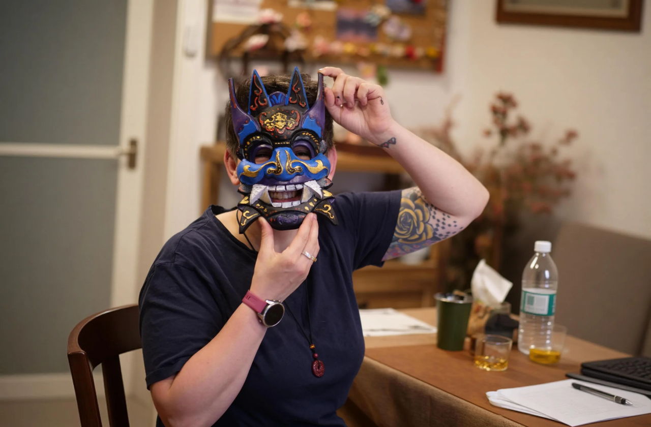 Beijing: Chinese Mask Painting Experience (Nuo Mask) 2