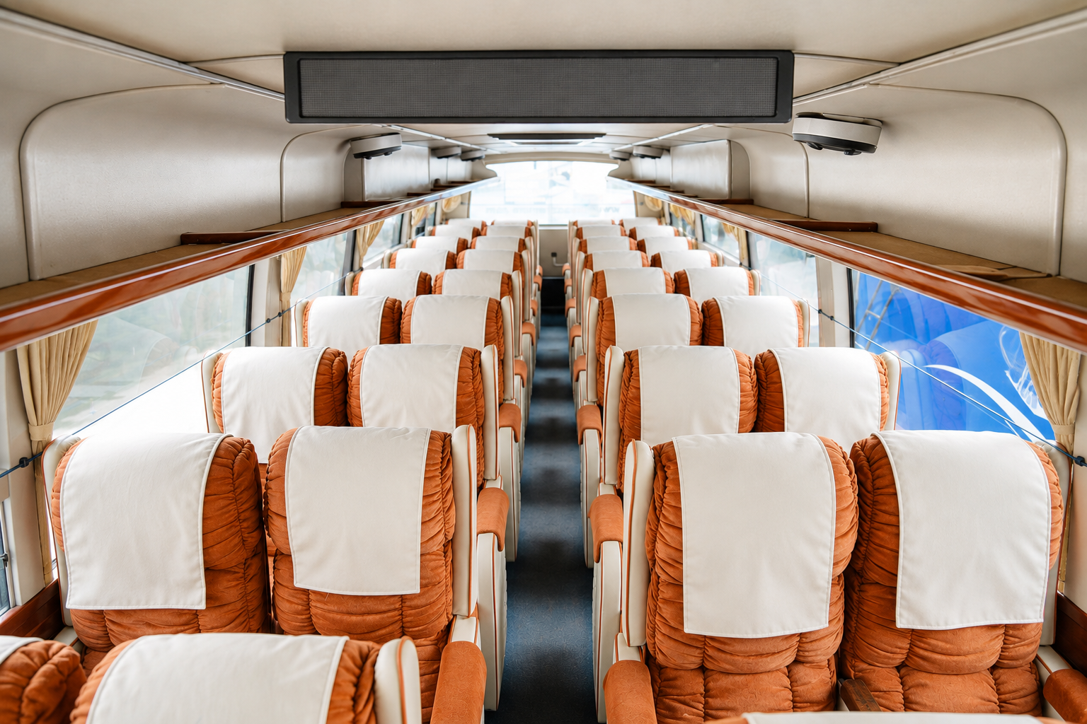 Kathmandu: Bus Ticket to Chitwan Luxury Sofa Seat 2