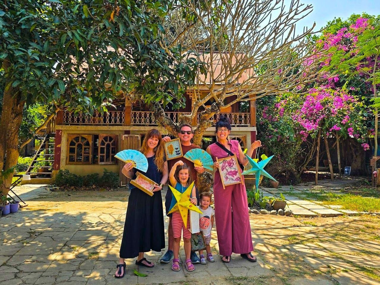Luang Prabang: Private Mulberry Saa Paper and Lantern Making 2