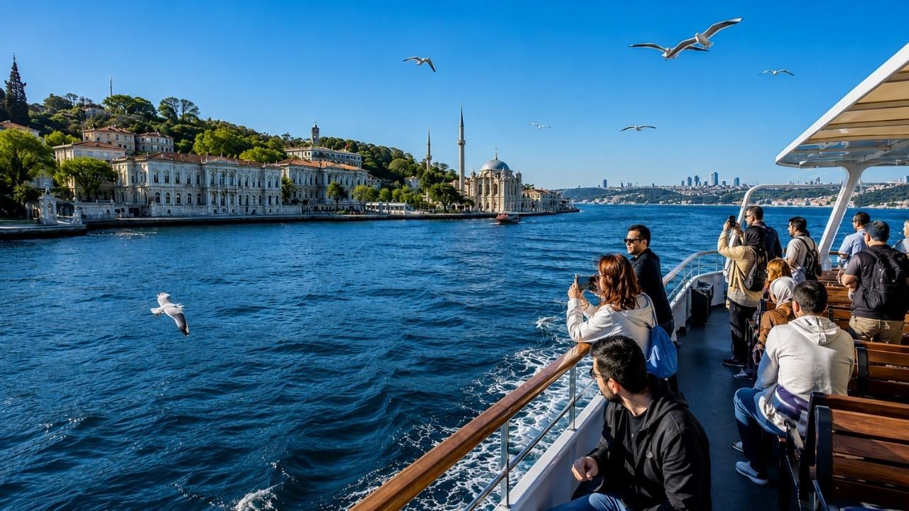 Istanbul: Bosphorus Cruise with Late Lunch and Scenic Views 2