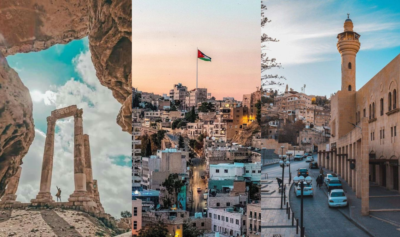 Amman: Private City Tour with Food Tasting