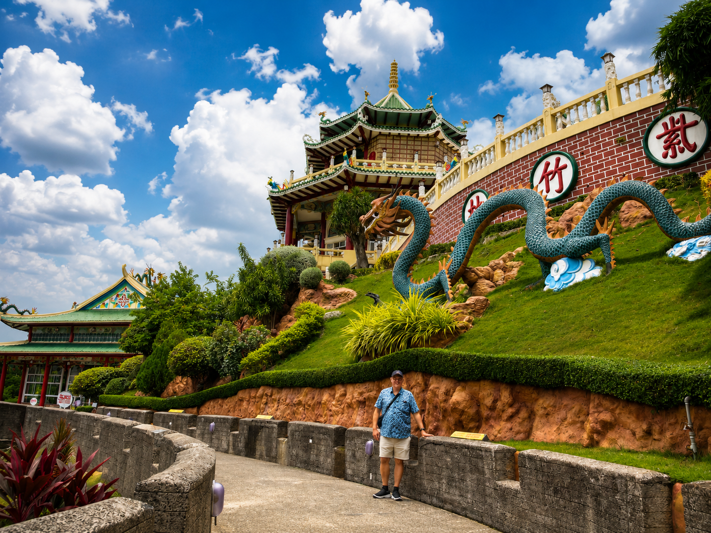 Cebu: Temple of Leah, Sirao Garden, & Taoist Temple Tour