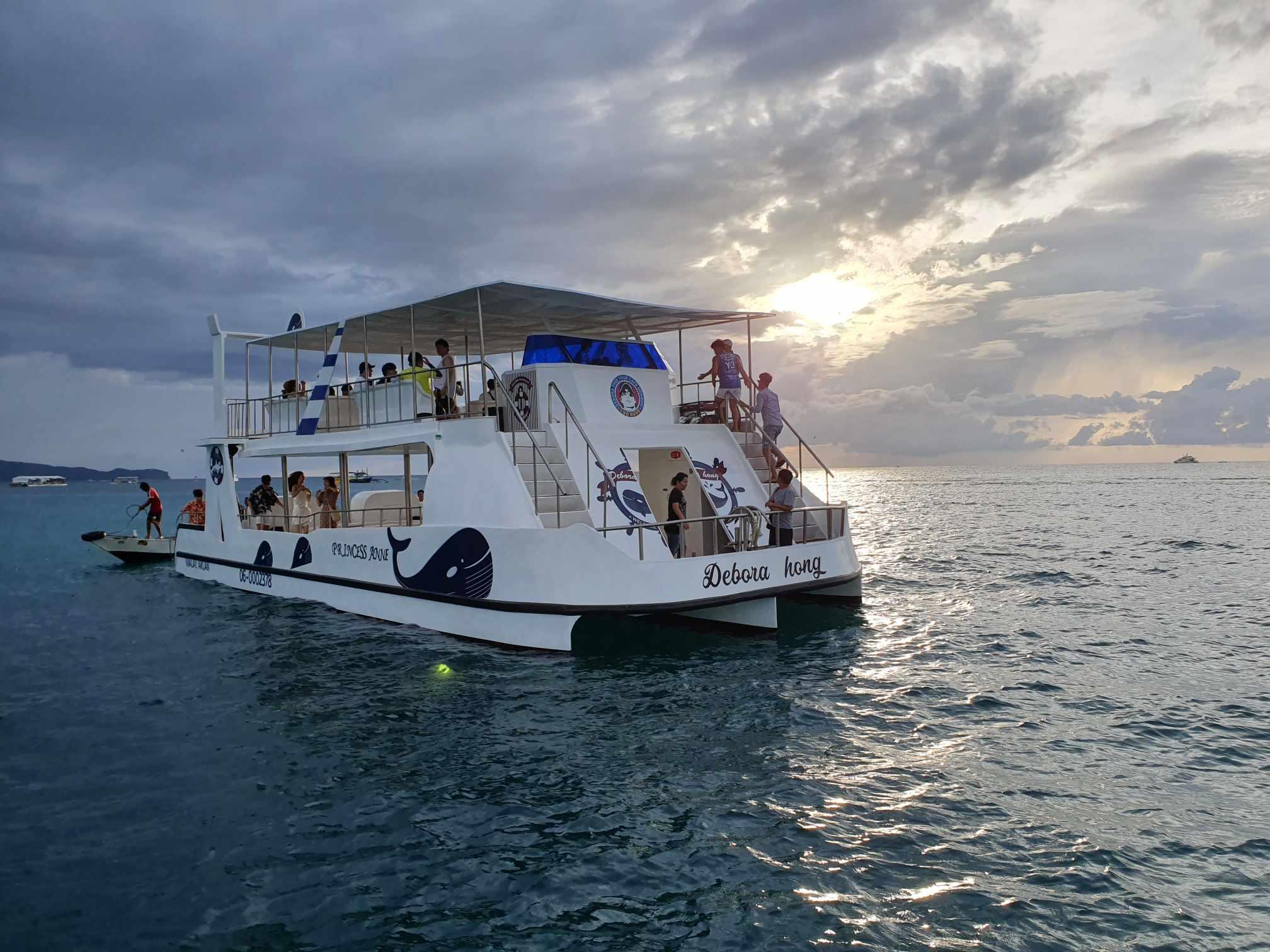 Boracay: Shared Trimaran Ocean Party with Live DJ Onboard 2