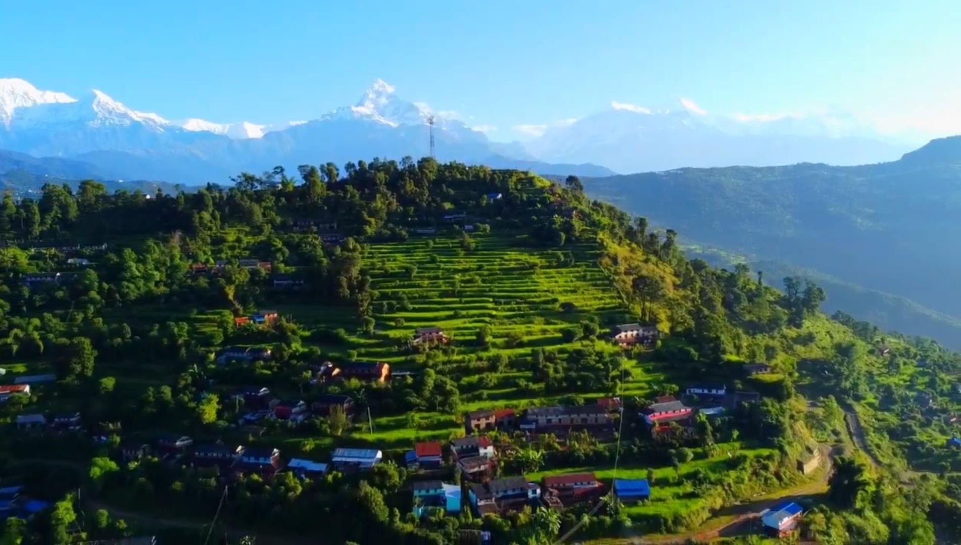 Pokhara: Harpan Danda 360° View Day Hike with Guide
