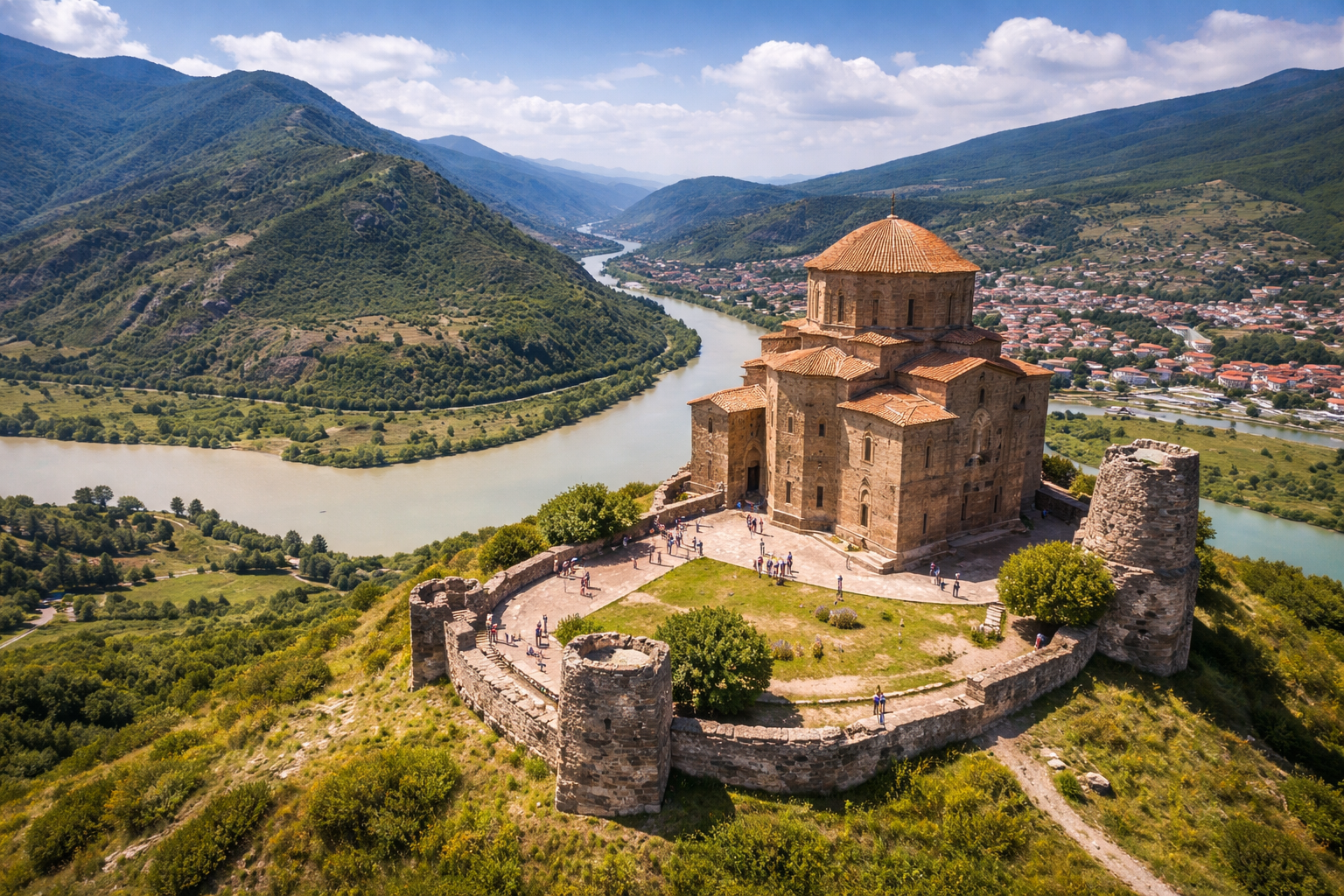 From Tbilisi: Half day tour, Mtskheta, Jvari & Samtavro 2