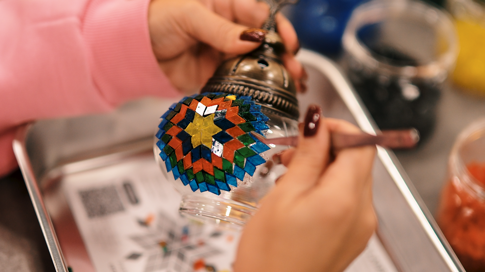 Istanbul: Mosaic Lamp Workshop by Hagia Sophia 2
