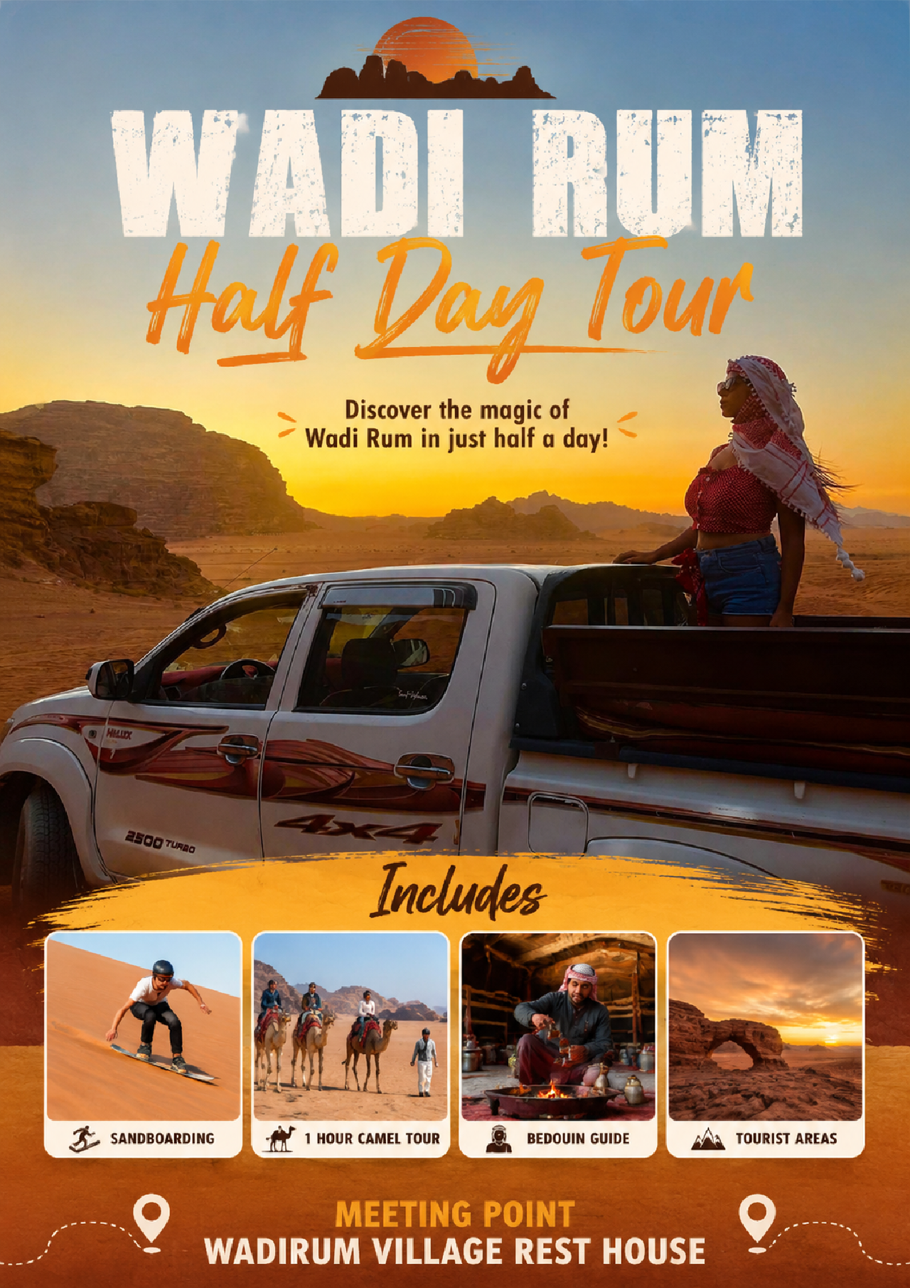 Wadirum: Overnight In Bedouin Camp With Various Activities 3