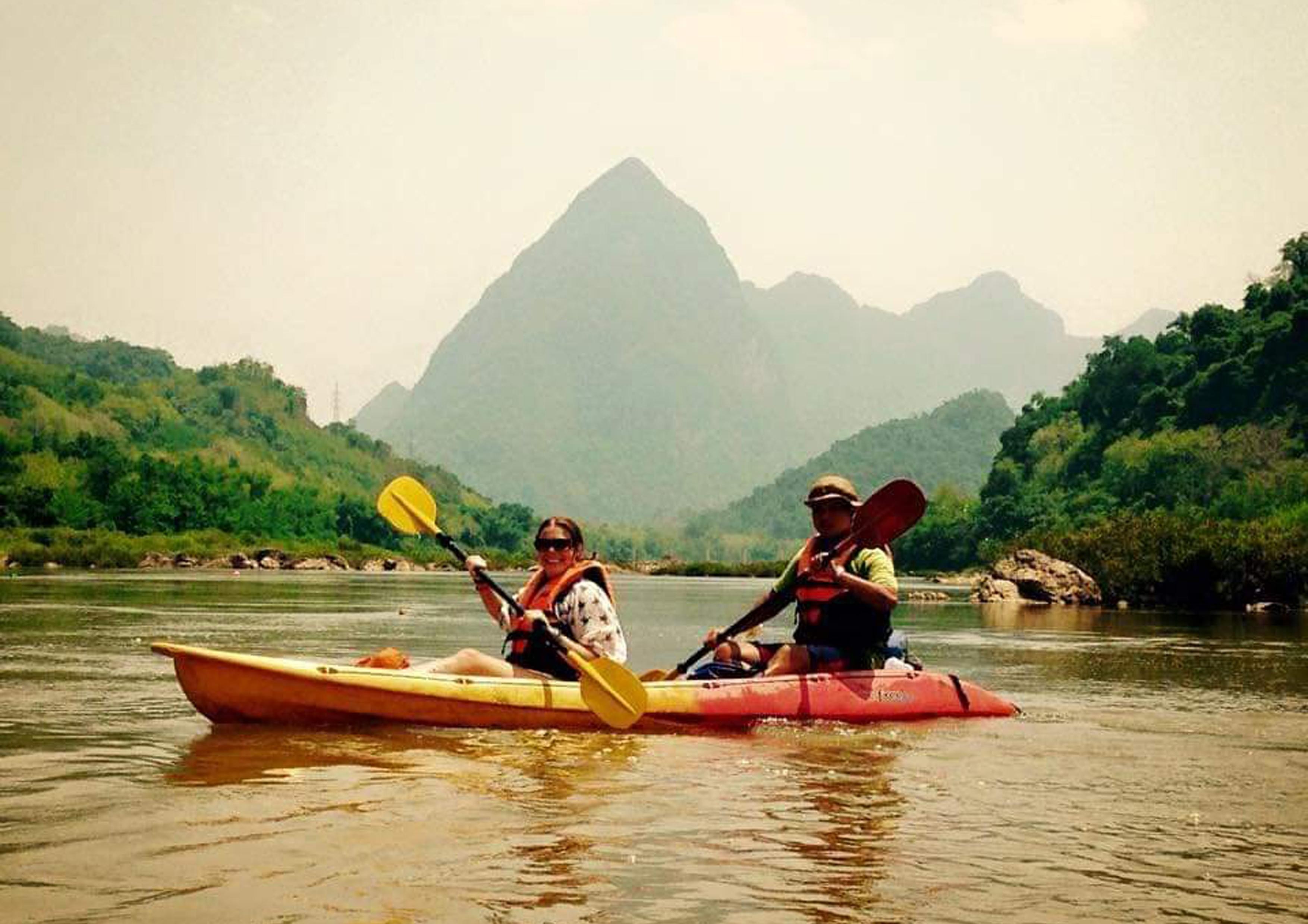 Luang prabang: Nong khiaw Camping &Village tour,waterfall 3