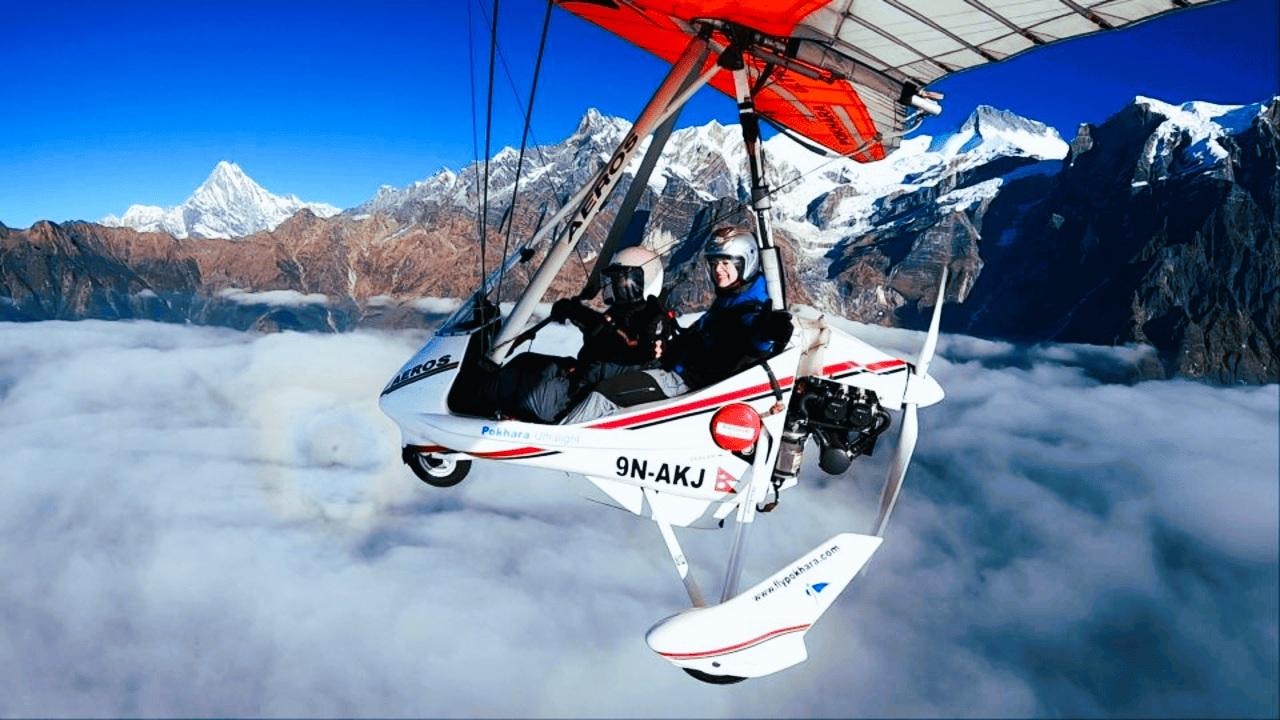 Pokhara: Ultralight Flight with Annapurna & Fishtail Views 3