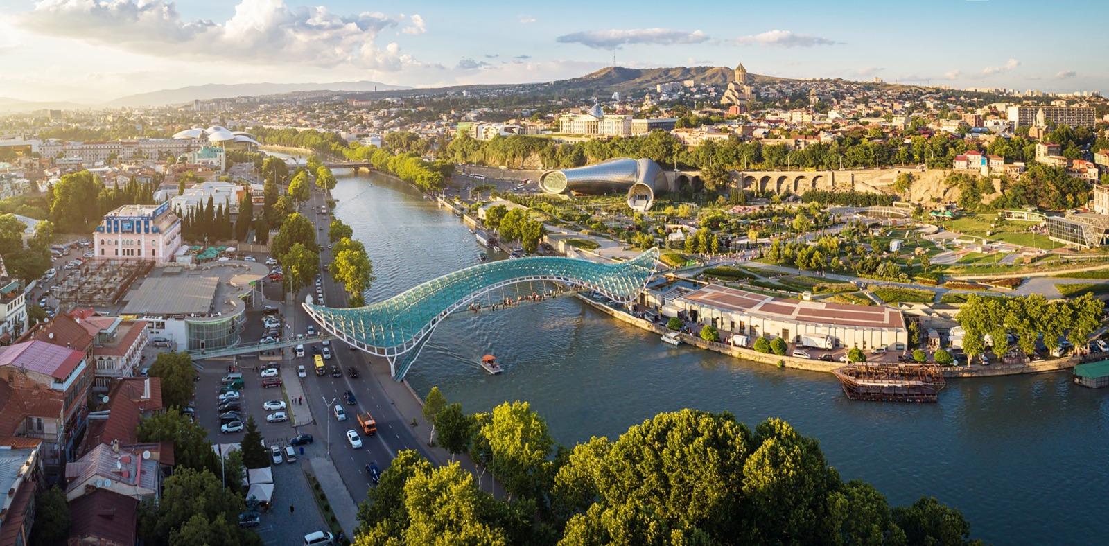Tbilisi in 4D: Underground, Overground, and from the Water